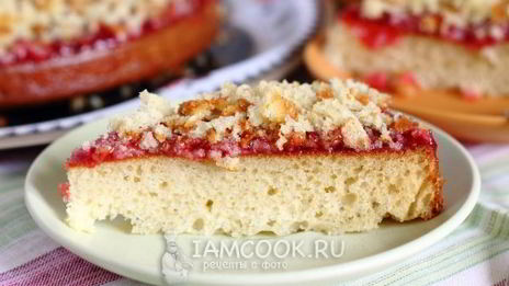 кекс на кефире и растительном масле