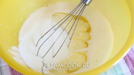 кекс на кефире и растительном масле