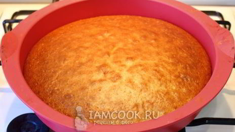 кекс на кефире и растительном масле