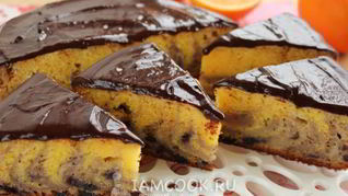 Кекс на кефире в мультиварке