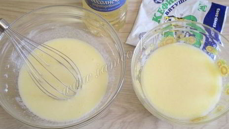 кекс на кефире в мультиварке