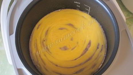 кекс на кефире в мультиварке