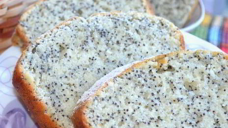 кекс на молоке маковка