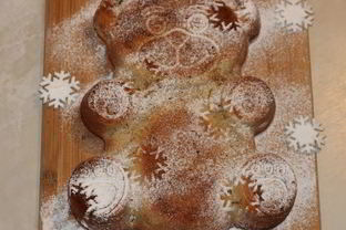 Кекс с грушей