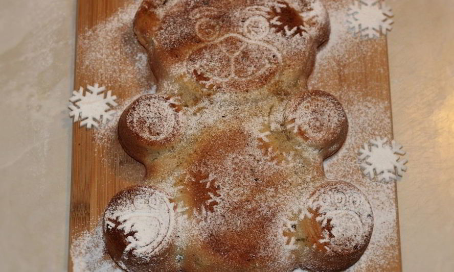 Рецепт кекса с грушей