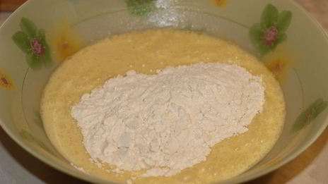 кекс с грушей