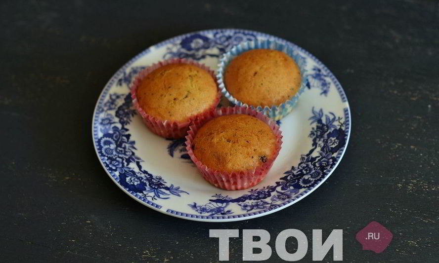 Рецепт кекса с изюмом