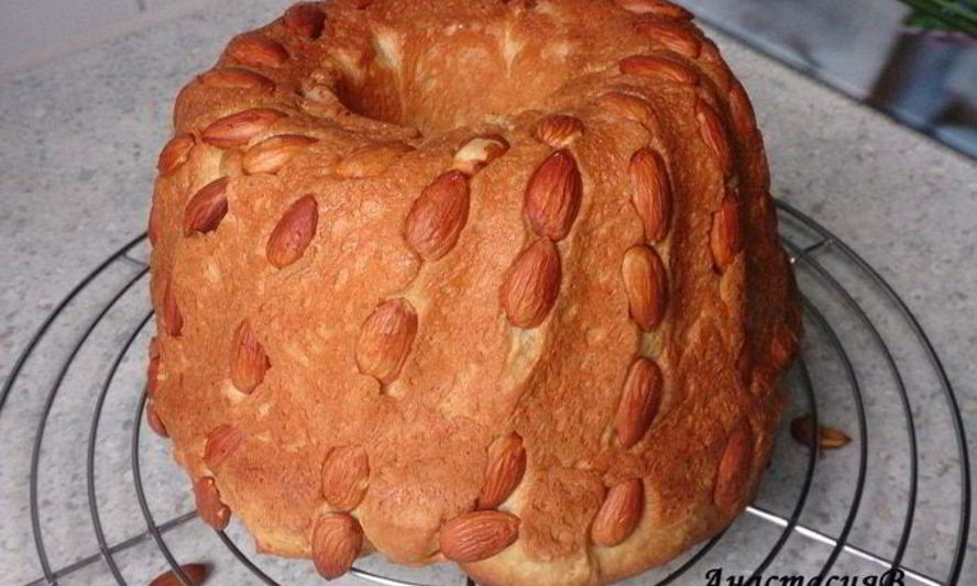 Рецепт кекса с миндалем