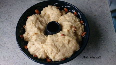 кекс с миндалем