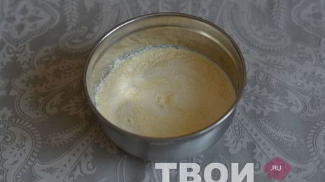 кекс с шоколадно-ореховой пастой