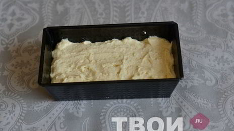 кекс с шоколадно-ореховой пастой