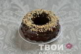 Кекс с шоколадным ганашем