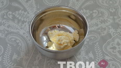 кекс с шоколадным ганашем