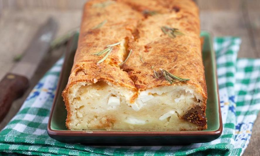 Рецепт кекса с сыром и инжиром