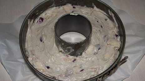 кекс с вишней