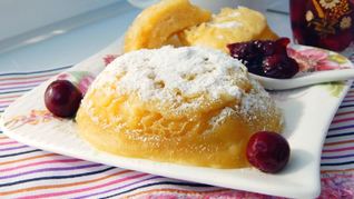 Кекс в микроволновке без какао