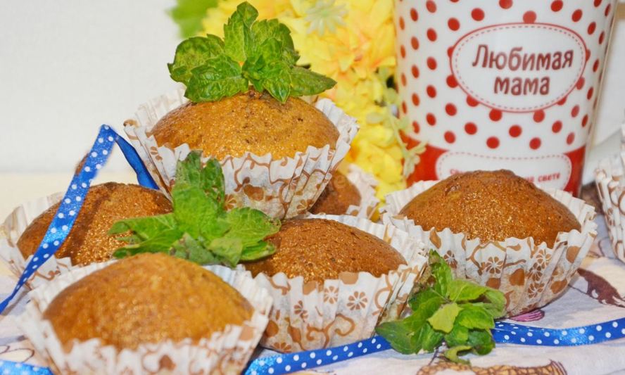 Рецепт кексов домашних полосатики