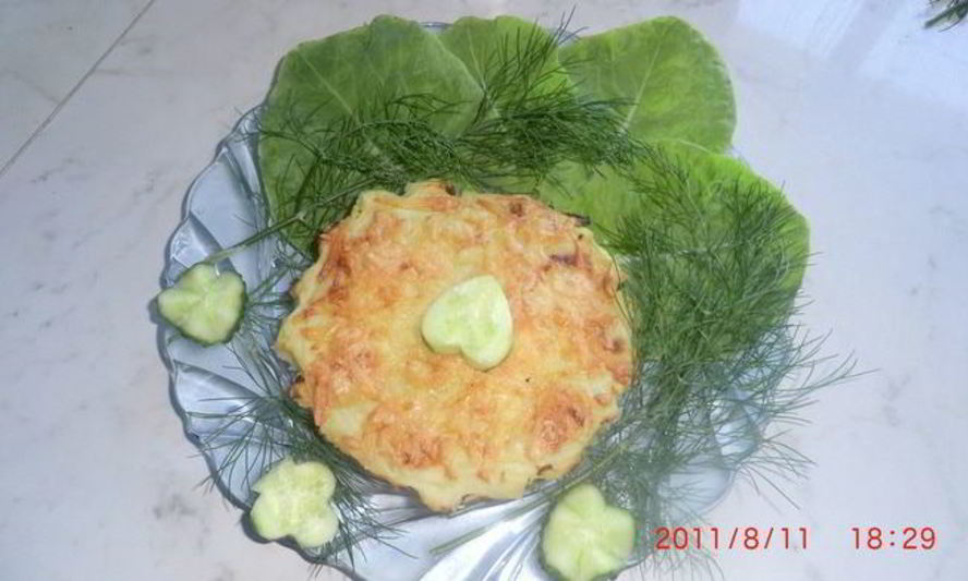 Рецепт кексов картофельных с грибами