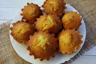 Кексы на кефире