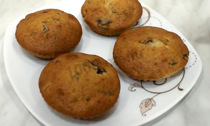 Рецепт кексов с бразильским орехом