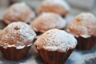 Кексы с изюмом