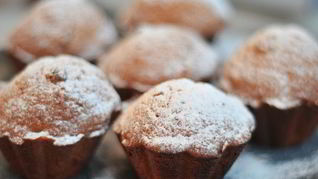 Кексы с изюмом