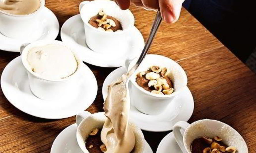 Рецепт холодно-горячего шоколадного кекс-пудинг