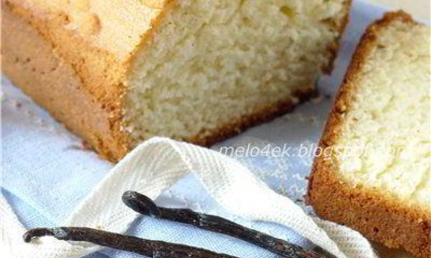 Рецепт классического ванильного кекса