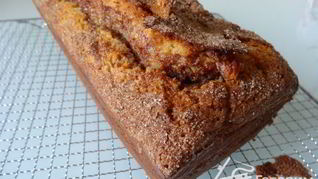 Коричный кекс с хрустящей корочкой