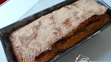 коричный кекс с хрустящей корочкой