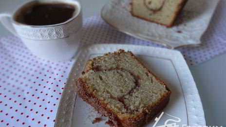 коричный кекс с хрустящей корочкой