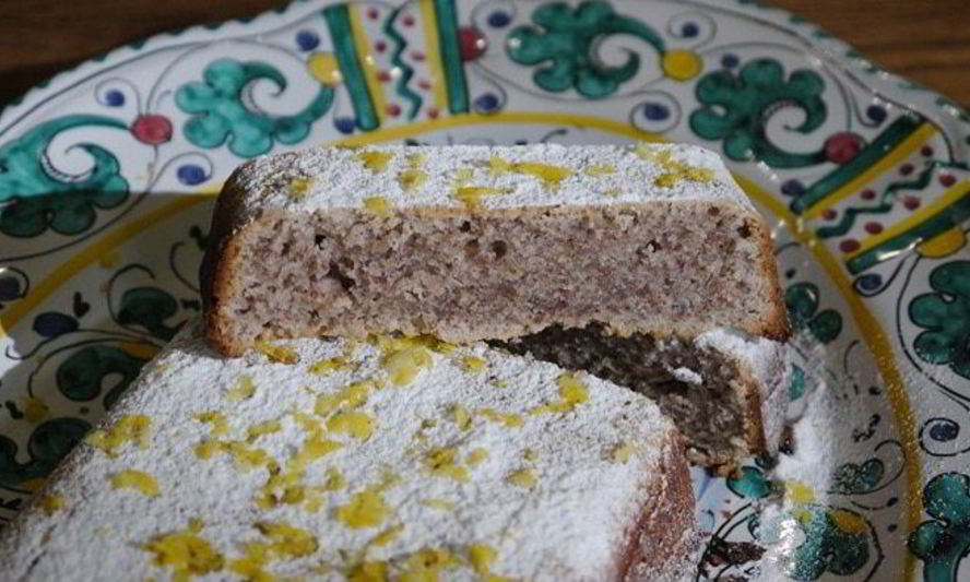 Рецепт лимонно-имбирного кекс с орехами пекан