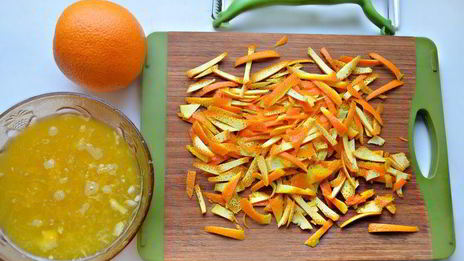 маковый кекс на манке с ароматом апельсина