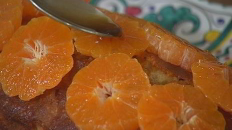 мандариновый кекс