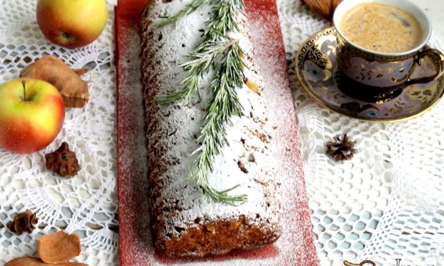 Рецепт медового кекса с яблоком запах рождества