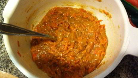 морковные кексики