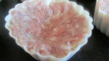 мясные кексы с овощами