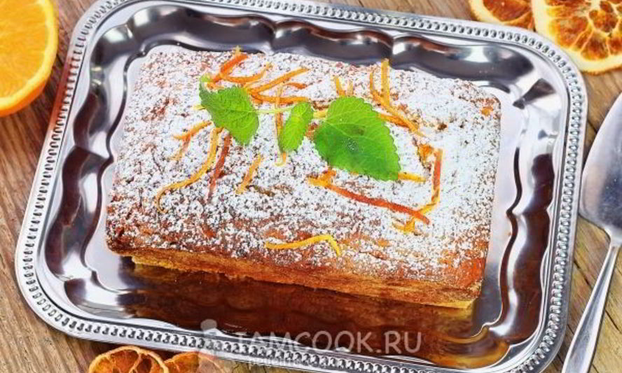 Рецепт постного апельсинового кекса