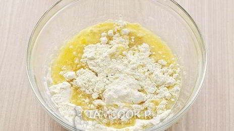 постный апельсиновый кекс