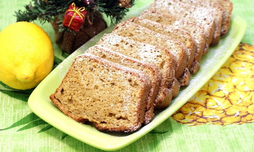 Рецепт рождественского лимонного кекса