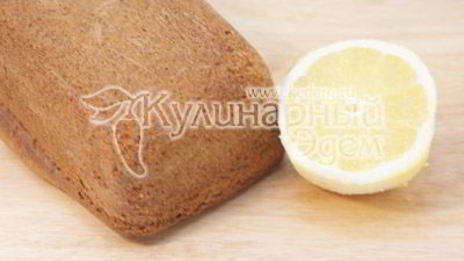 рождественский лимонный кекс