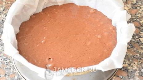 шоколадный кекс на кефире без яиц