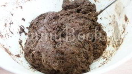 шоколадные капкейки с кремом