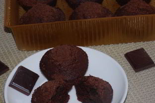 Шоколадные кексики