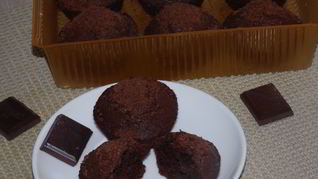 Шоколадные кексики