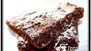 Сочный шоколадный кекс