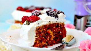 Свекольный кекс с имбирем