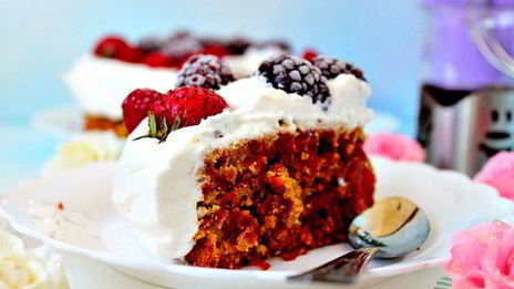 свекольный кекс с имбирем