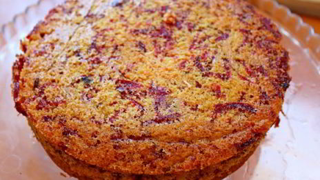 свекольный кекс с имбирем