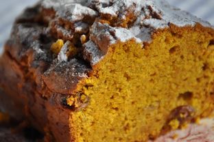 Тыквенный кекс из рисовой муки